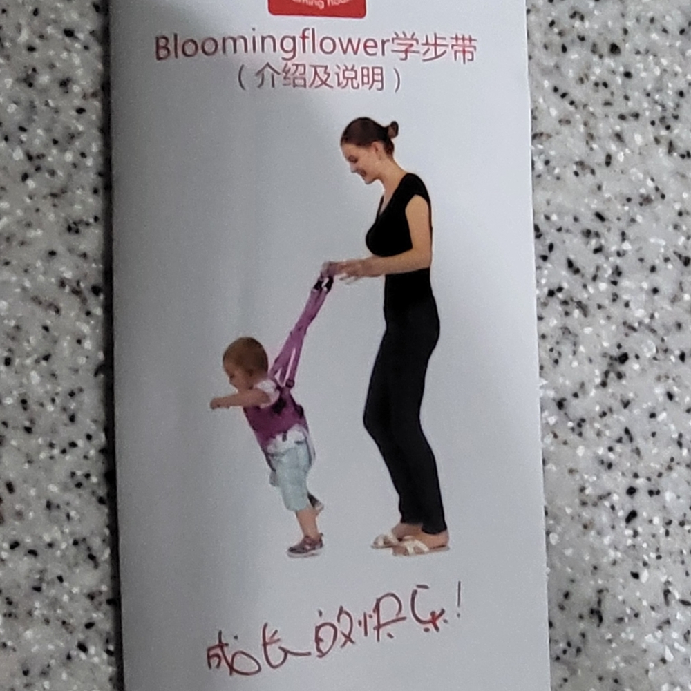 Blooming Flowes Baby Toddler Walking Harness New In Box